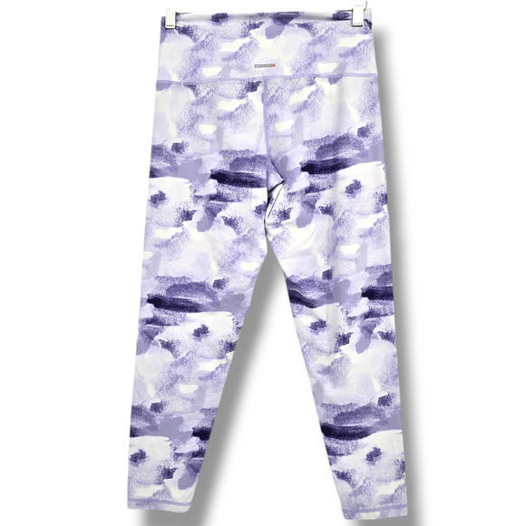 aerie Women's Chill Play Move Mid Rise Crop Ankle Active Pull On Legging Size L - Picture 2 of 11